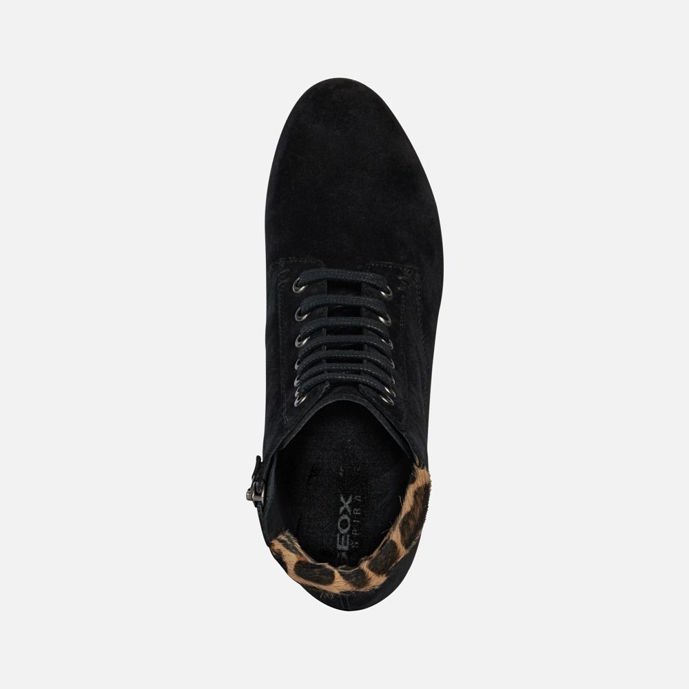 Geox Bayan Ankle Bot Siyah - Anylla - DLE-726845